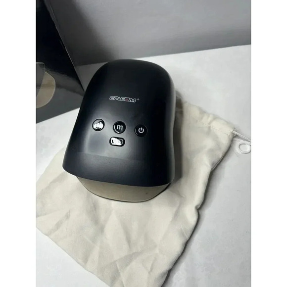 CINCOM Rechargeable Hand Massager with Heat and Compression (Black) No Charger - Picture 4 of 5